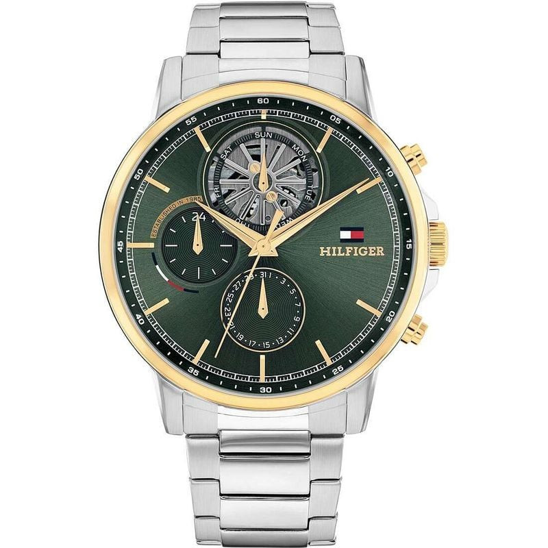 Packshot de la Montre Analogique Tommy Hilfiger Collection Stewart bracelet Acier Argent