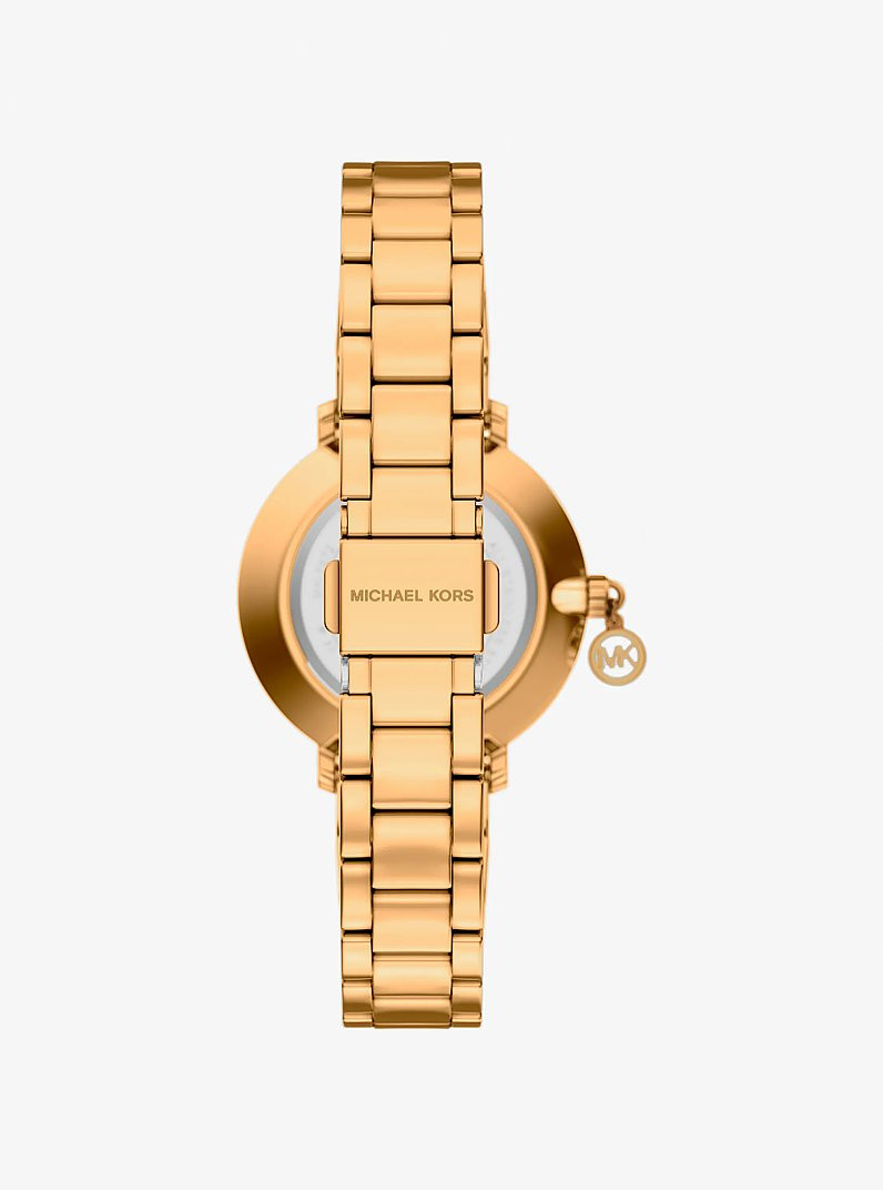 Montre Analogique Michael Kors Collection Pyper bracelet acier doré
