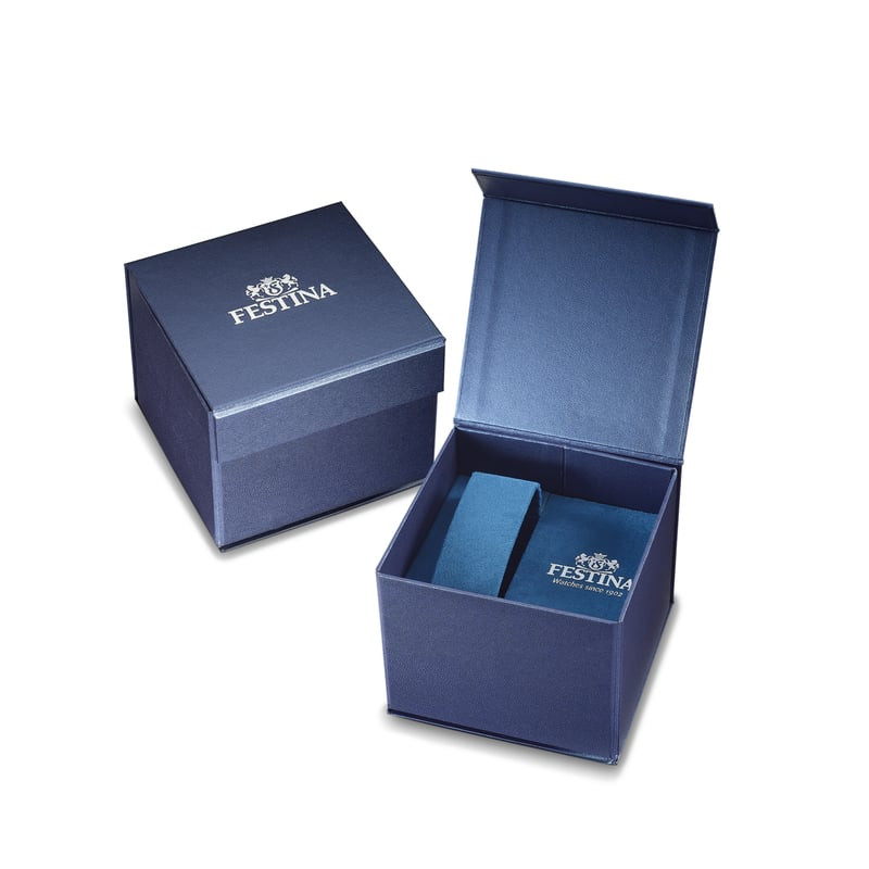 Photo d'ambiance : Montre analogique homme Festina collection Classics bracelet en acier inoxydable 