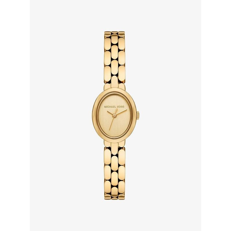 Packshot de la Montre Analogique MICHAEL KORS Collection Maude Bracelet acier doré
