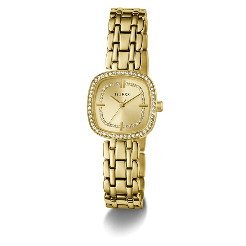 Montre Analogique GUESS Collection Hazel Bracelet Acier Doré