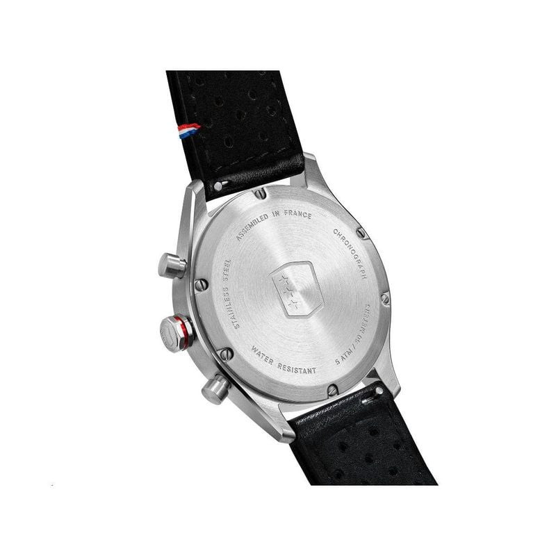 Détail de la Montre Analogique DEPANCEL MONTRES Collection Allure Bracelet Cuir Noir