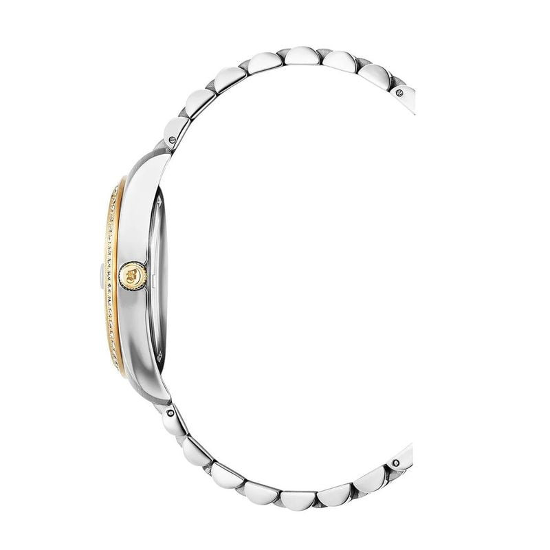 Montre Analogique Jacques du Manoir Collection Inspiration bracelet acier bicolore - packshot sur fo