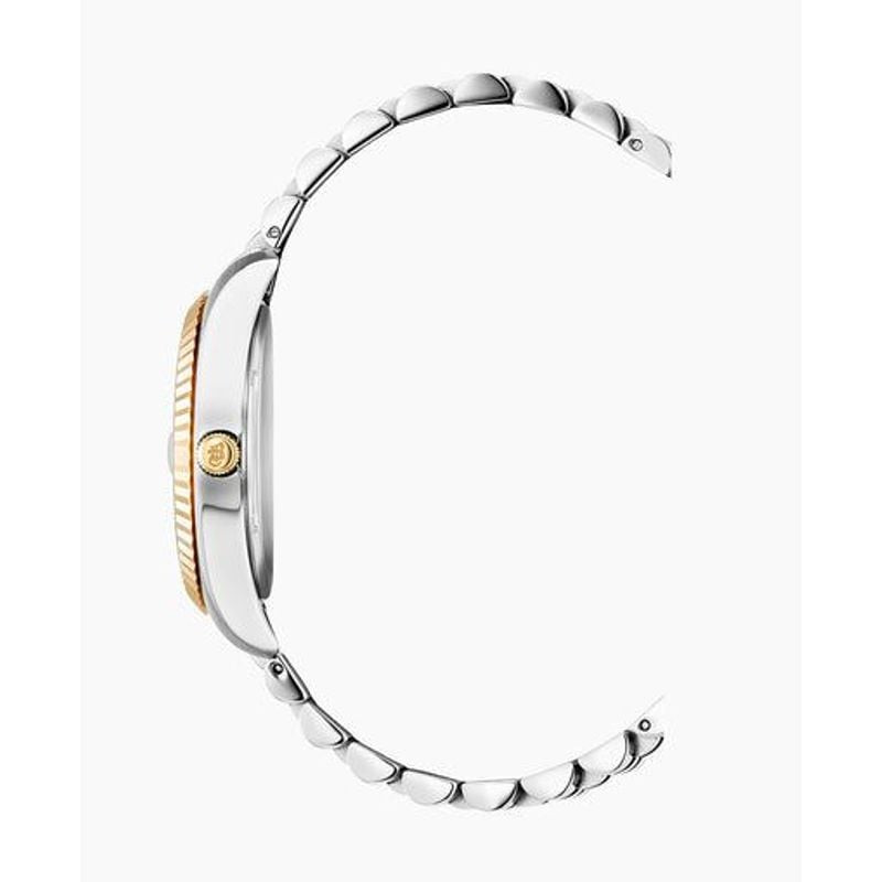 Montre Analogique JACQUES DU MANOIR Collection Inspiration bracelet acier bicolore, packshot vue de 