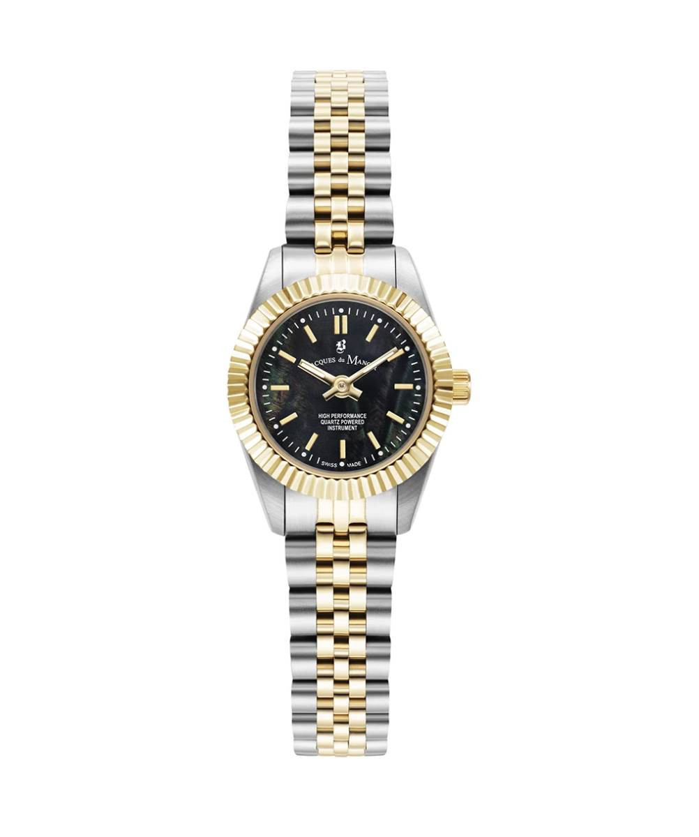 Montre Analogique JACQUES DU MANOIR collection Inspiration bracelet acier bicolore