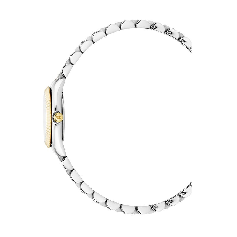 Montre Analogique JACQUES DU MANOIR Collection Inspiration bracelet acier bicolore en packshot