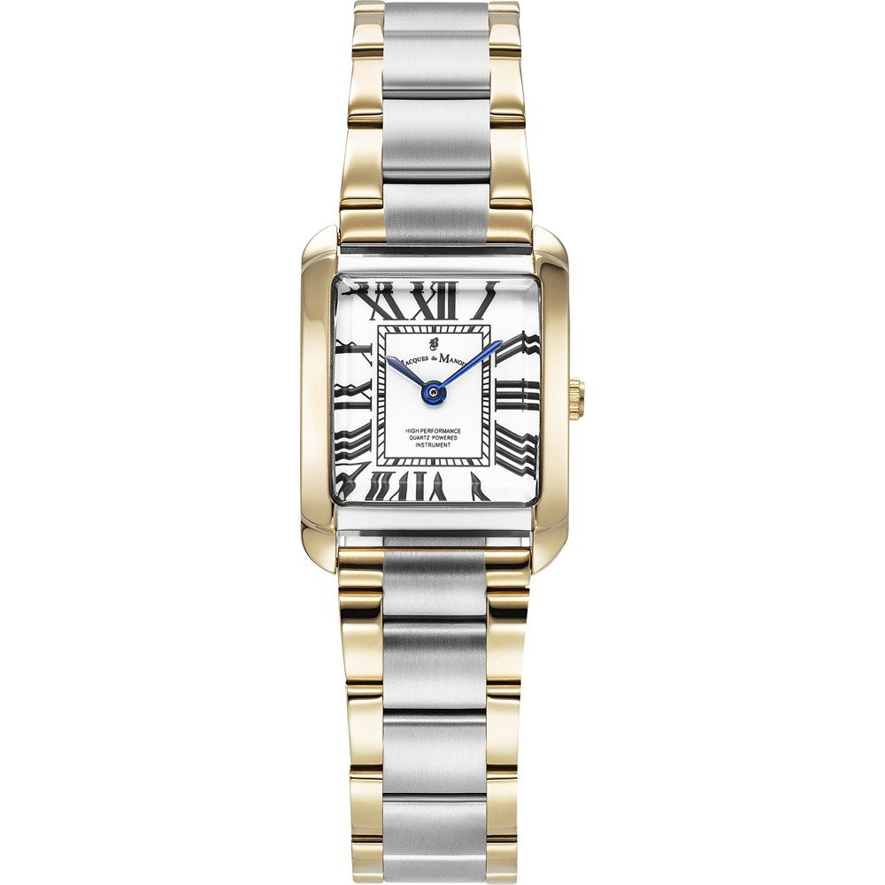 Montre Analogique JACQUES DU MANOIR Collection Emily bracelet Acier Bicolore