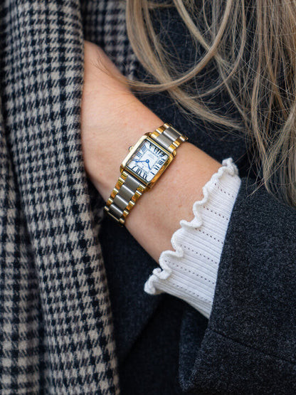 Montre Analogique JACQUES DU MANOIR Collection Emily bracelet Acier Bicolore