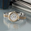 Montre Analogique JACQUES DU MANOIR Collection Inspiration Bracelet Acier Bicolore