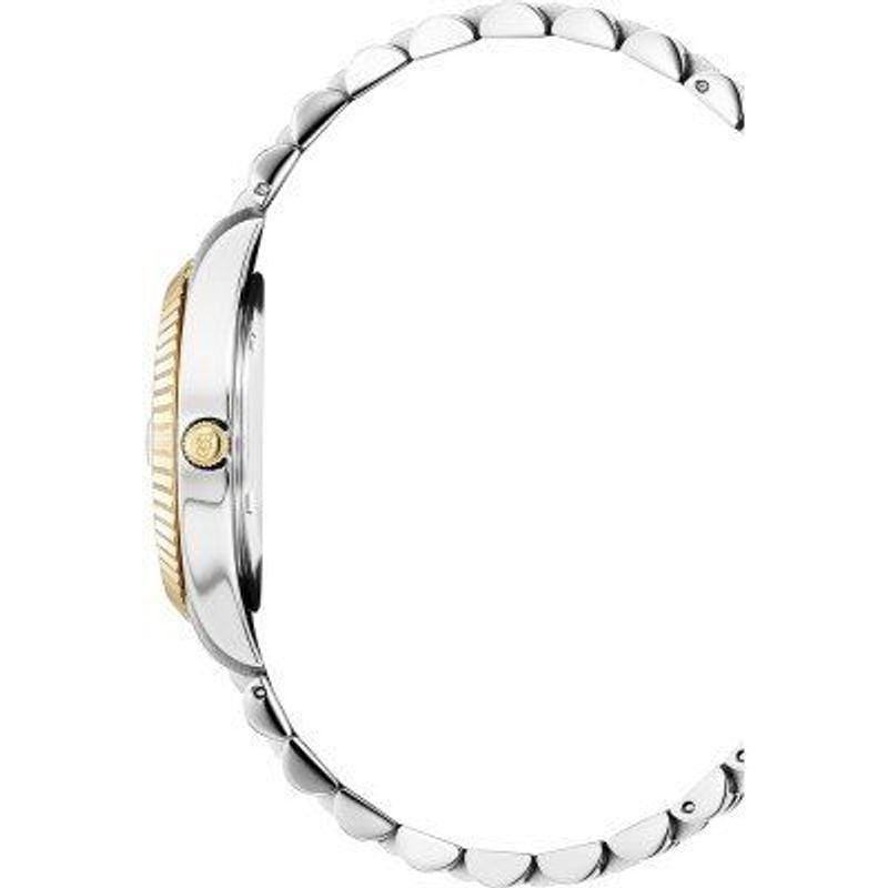 Packshot de la Montre Analogique JACQUES DU MANOIR Collection Inspiration bracelet acier bicolore