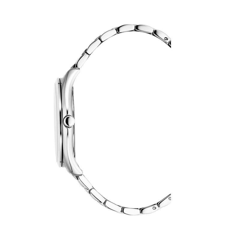 Vue détaillée de la Montre Analogique JDM MILITARY Collection Interlaken Bracelet acier argenté