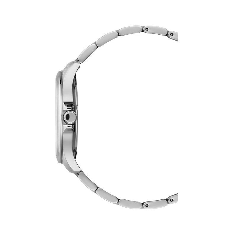 Détail de la Montre Analogique JDM MILITARY Collection MILITARY SAPPHIRE bracelet acier argenté, cad