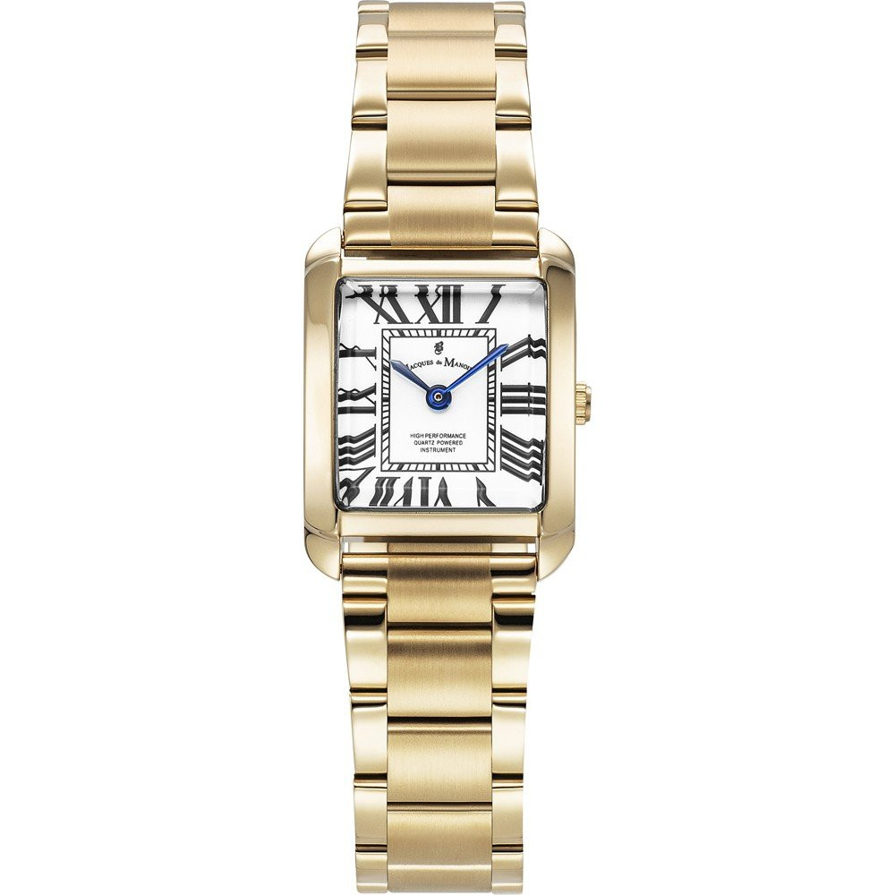 Montre Analogique JACQUES DU MANOIR Collection EMILY bracelet acier doré