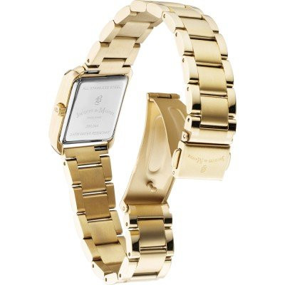 Montre Analogique JACQUES DU MANOIR Collection EMILY bracelet acier doré
