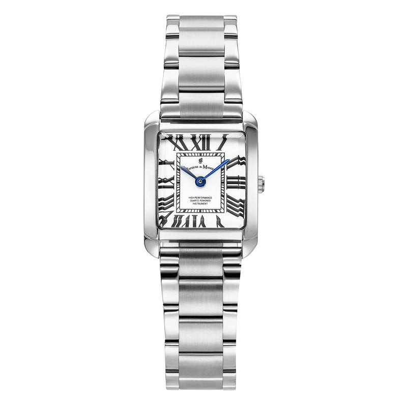 Montre Analogique JACQUES DU MANOIR Collection Emily Bracelet acier argenté