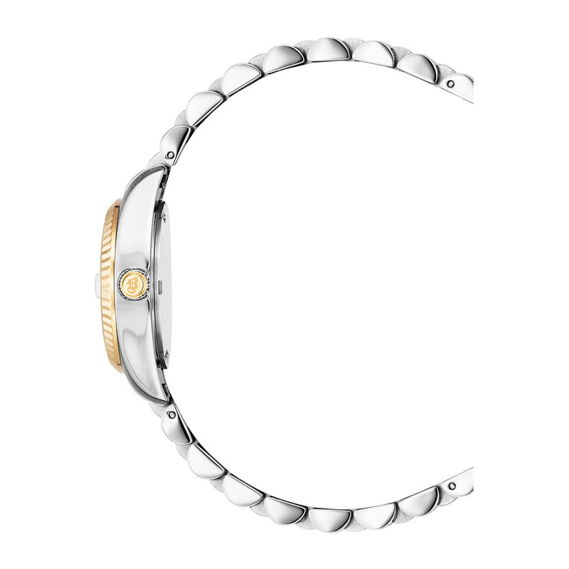 Montre Analogique JACQUES DU MANOIR Collection Inspiration Classic bracelet acier bicolore