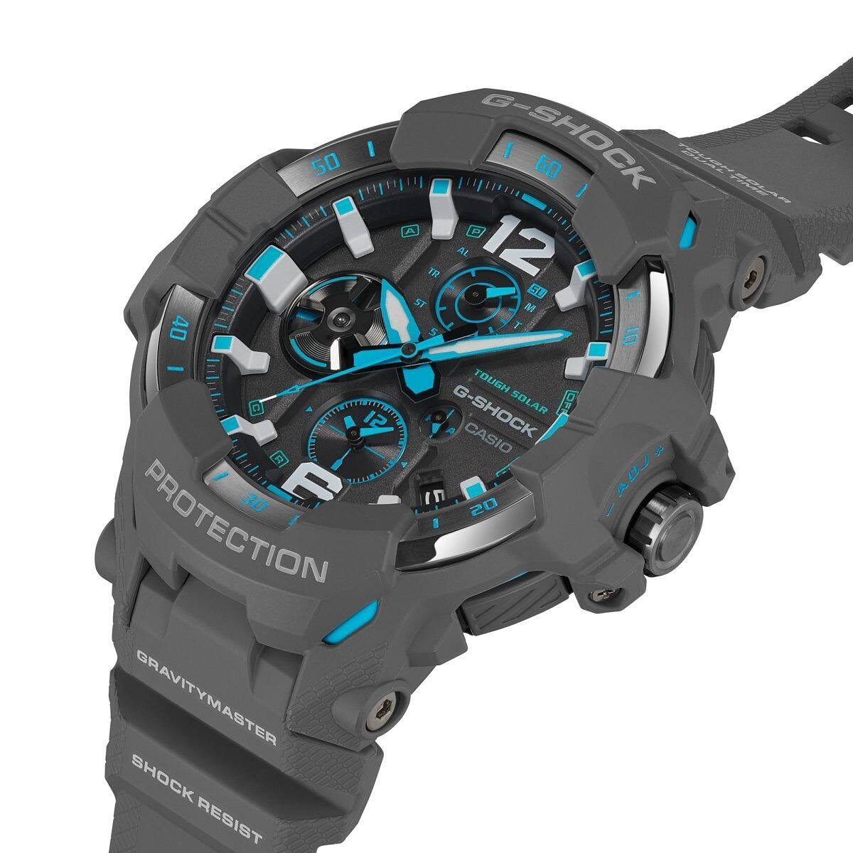 Montre Analogique Numérique Casio Collection G-Shock Bracelet Silicone Gris