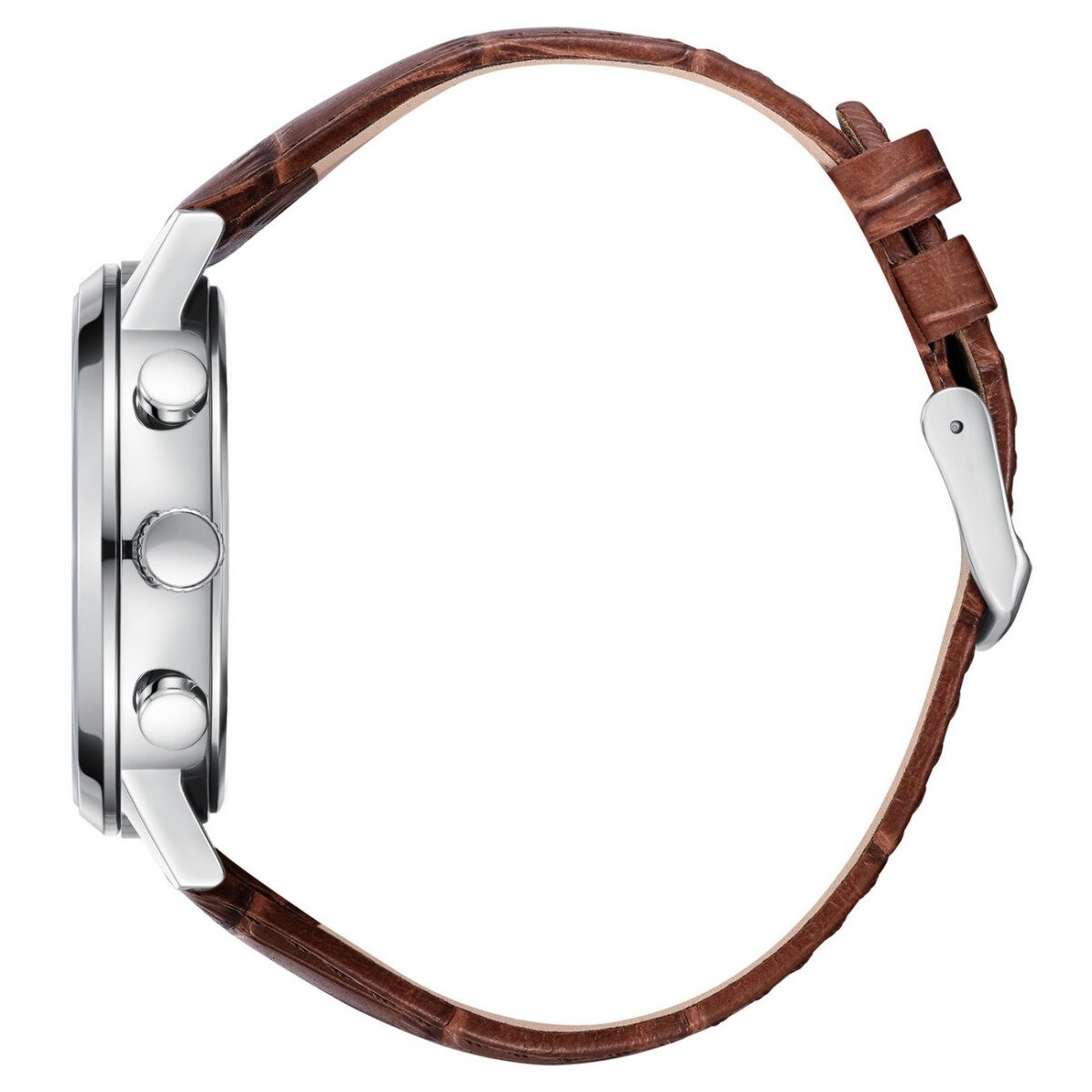 Montre Analogique LEE COOPER Collection Edwin Bracelet Cuir Marron