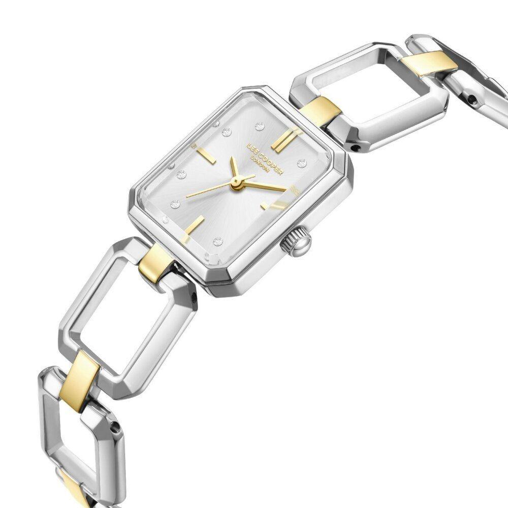 Montre Analogique LEE COOPER Collection DARCY Bracelet acier bicolore