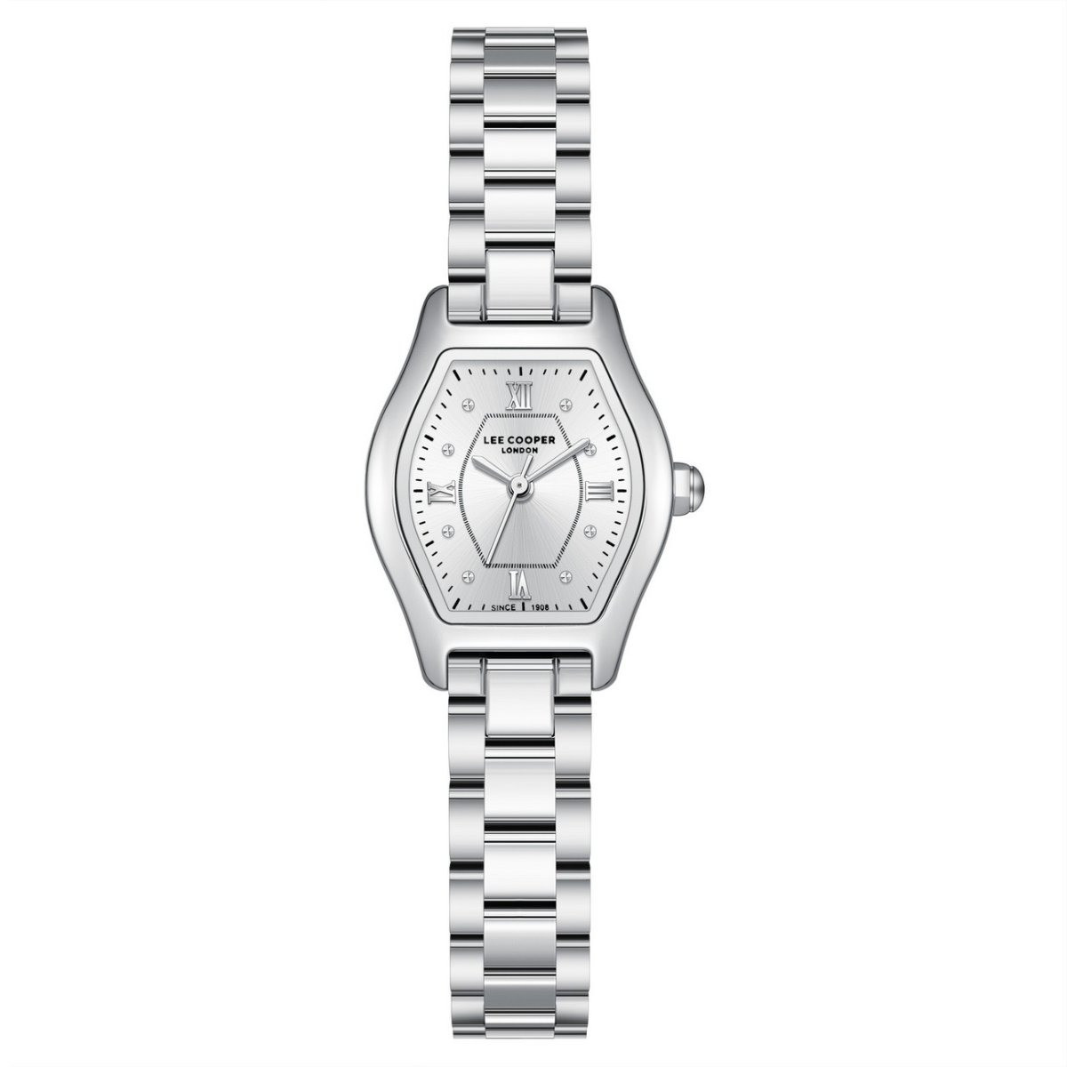 Montre Analogique LEE COOPER collection Beverly bracelet acier argenté