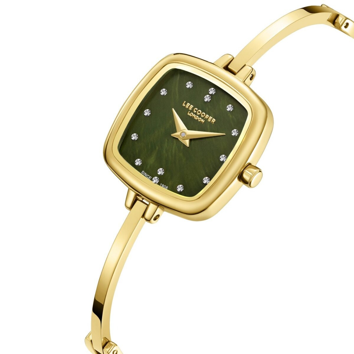 Montre Analogique LEE COOPER Collection Autumn bracelet acier doré