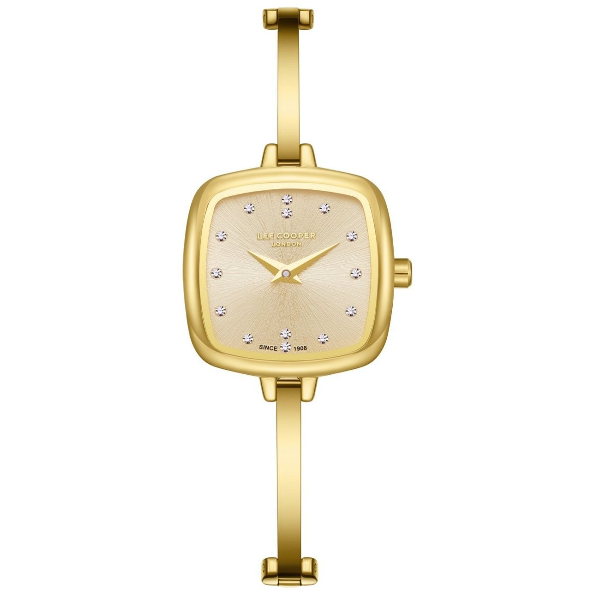 Montre Analogique LEE COOPER Collection Autumn Bracelet Acier Doré
