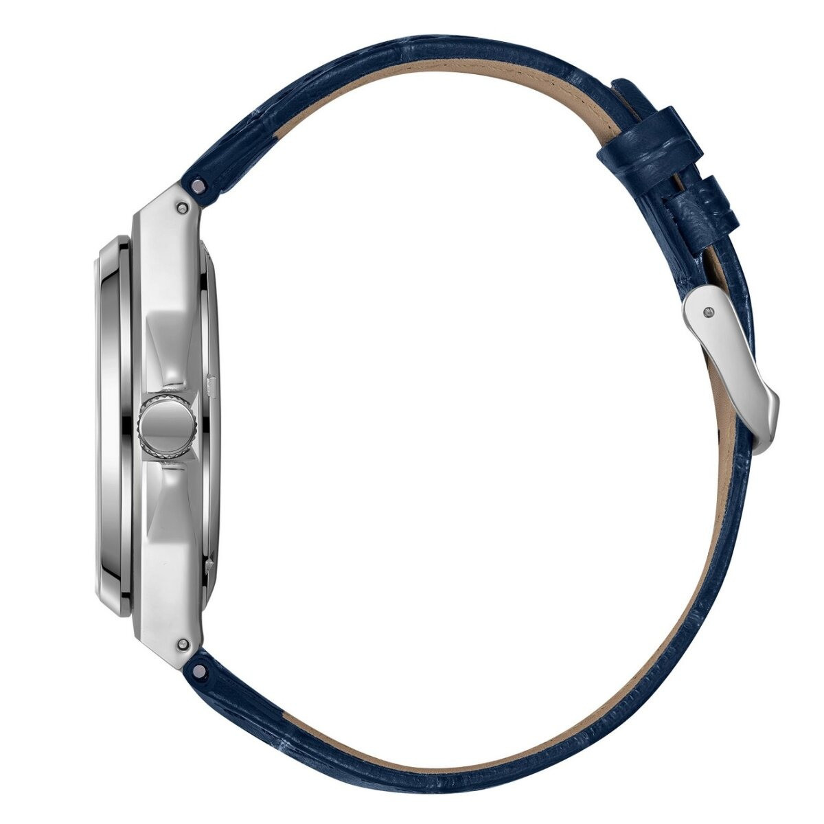 Montre Automatique LEE COOPER Collection Ron bracelet cuir bleu