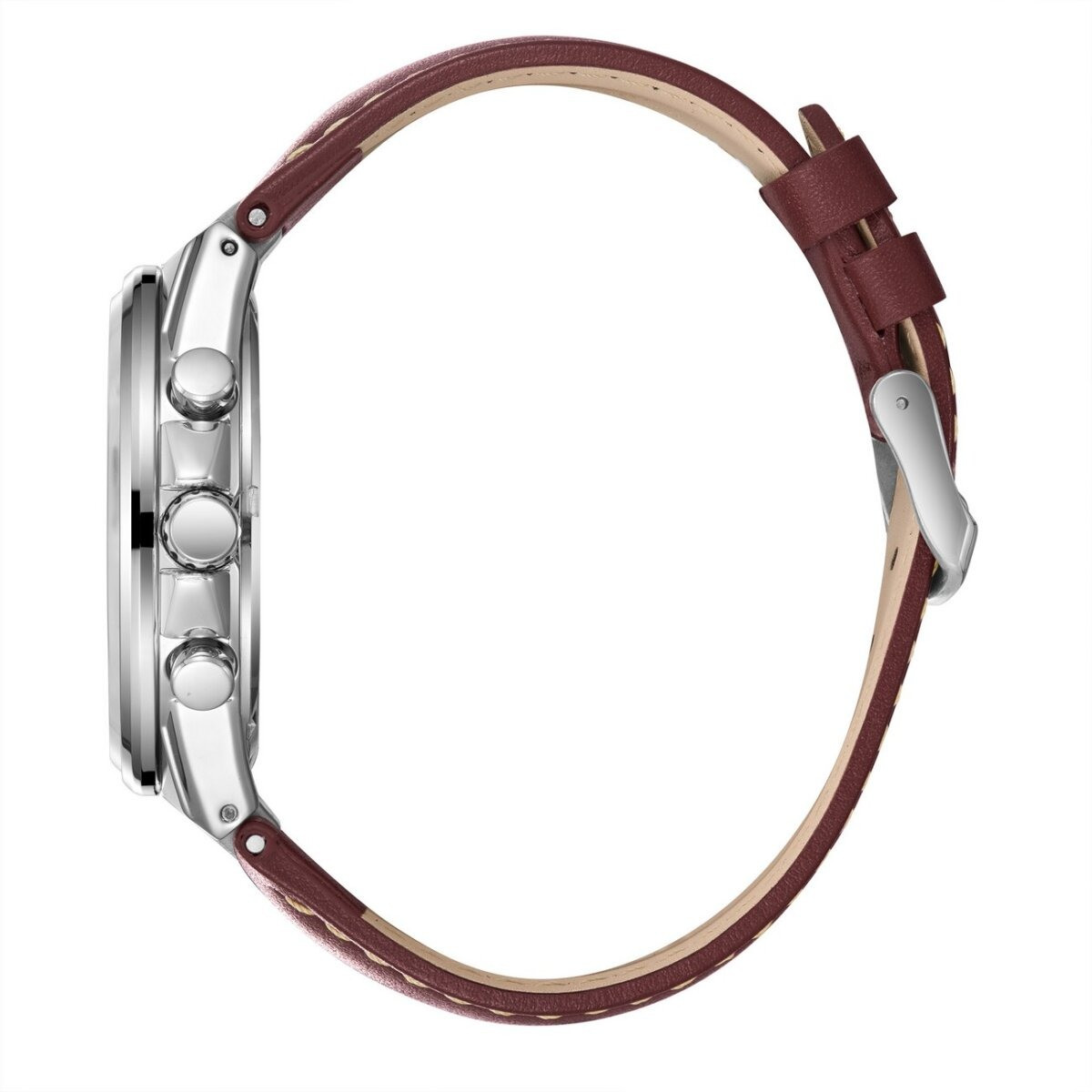 Montre Analogique LEE COOPER Collection EDISSON bracelet cuir marron