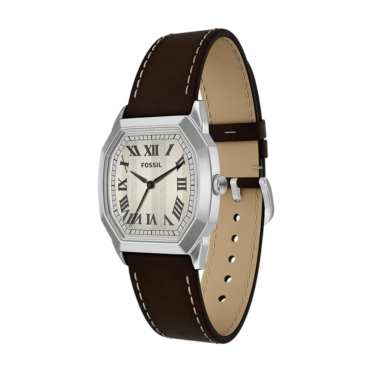 Montre Analogique FOSSIL collection Harlow bracelet Cuir Marron