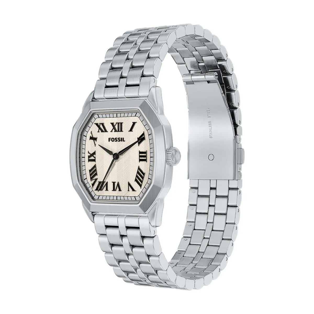 Montre Analogique FOSSIL Collection Harlow bracelet acier argenté