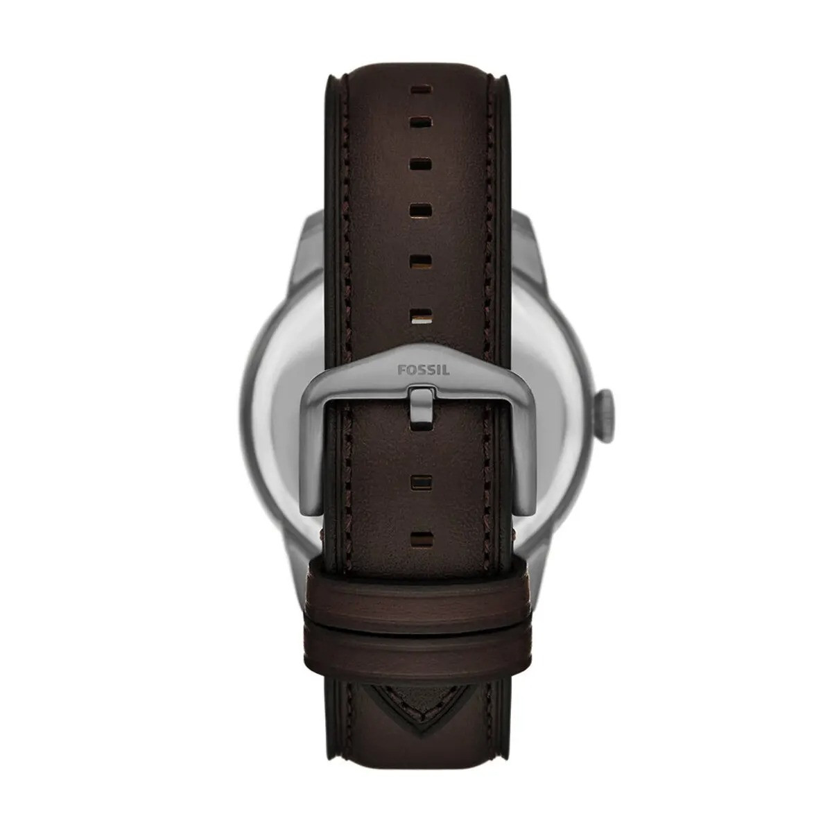 Montre Analogique FOSSIL Collection Townsman bracelet cuir marron