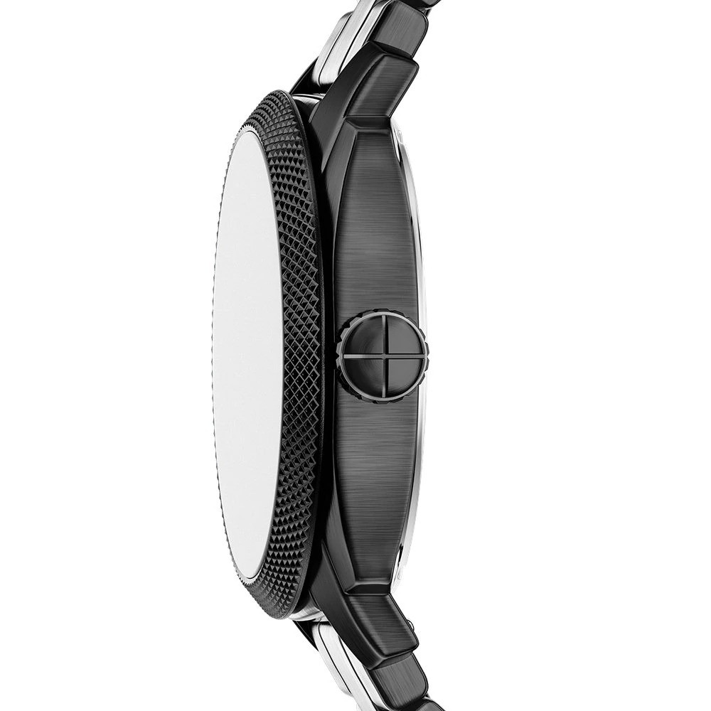 Montre Analogique FOSSIL Collection Machine bracelet acier noir