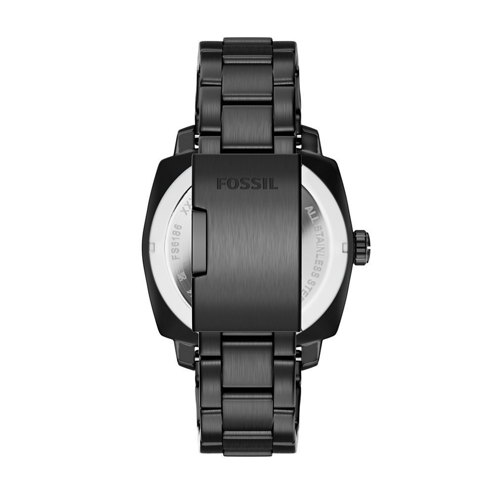 Montre Analogique FOSSIL Collection Machine bracelet acier noir