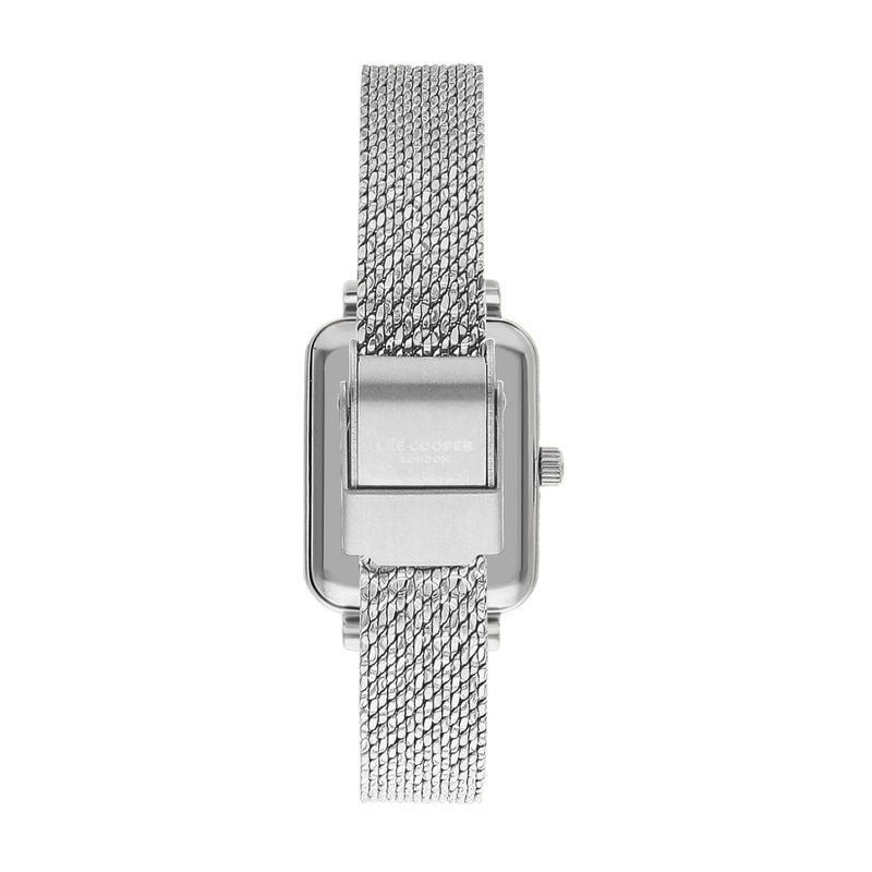 Packshot de la Montre Analogique LEE COOPER Collection Philippa avec bracelet argenté milanais