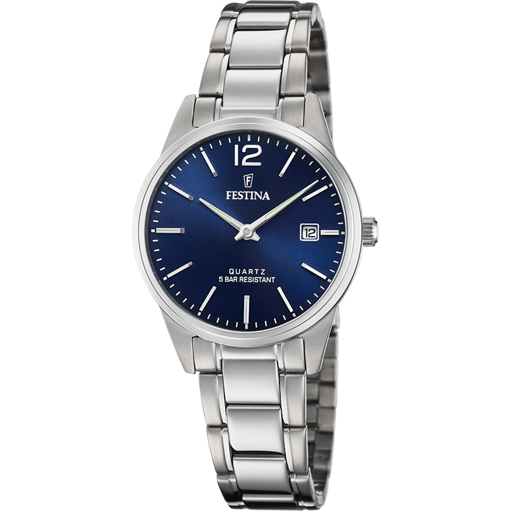 Montre Analogique FESTINA Collection CLASSICS bracelet acier argenté