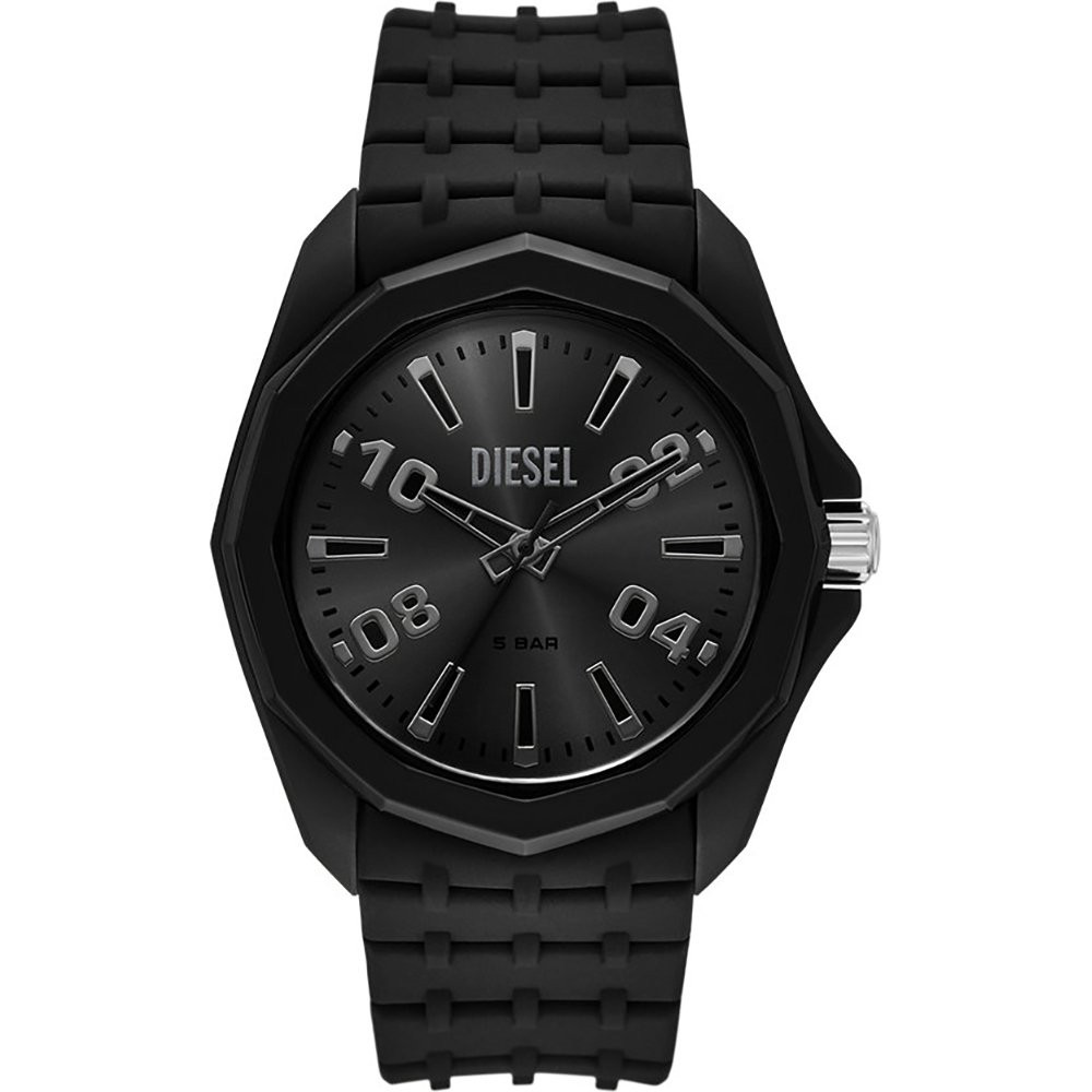 Montre Analogique DIESEL Collection Stinger bracelet silicone noir