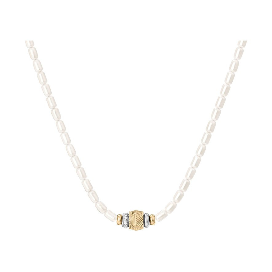 Collier Fossil collection Harlow Acier Bicolore