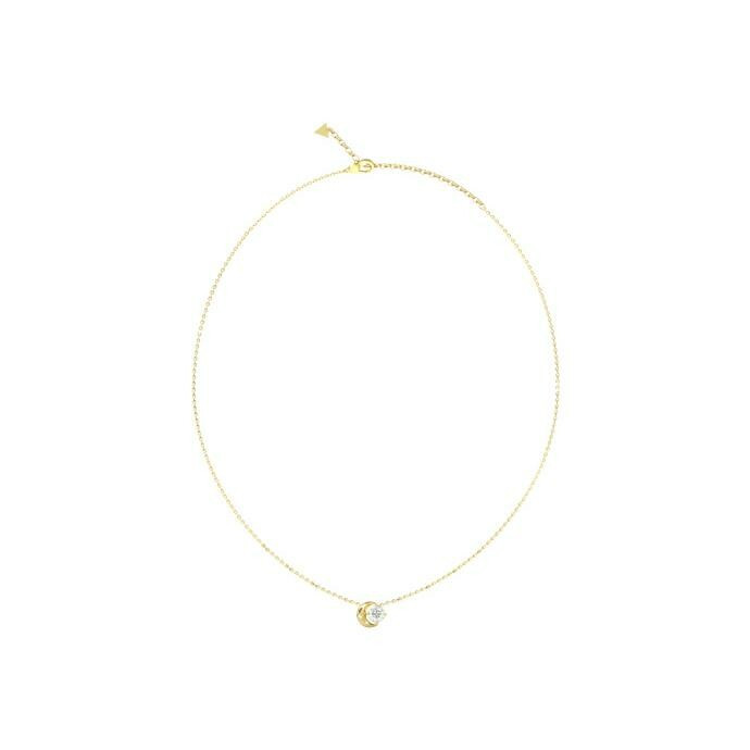 Collier Guess collection Aurora Lune Acier Doré