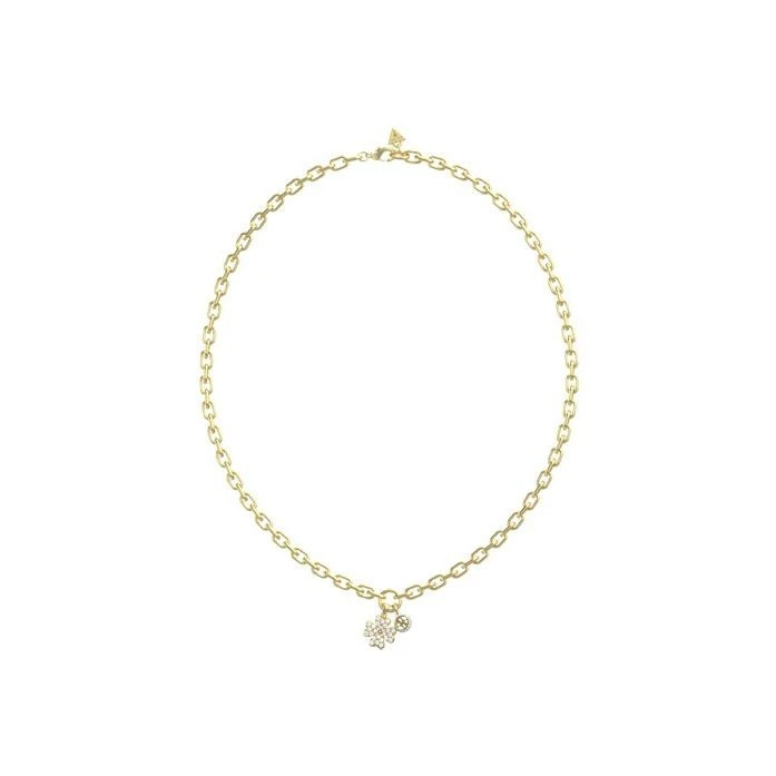 Collier Guess collection Love Bites Trèfle Acier Doré