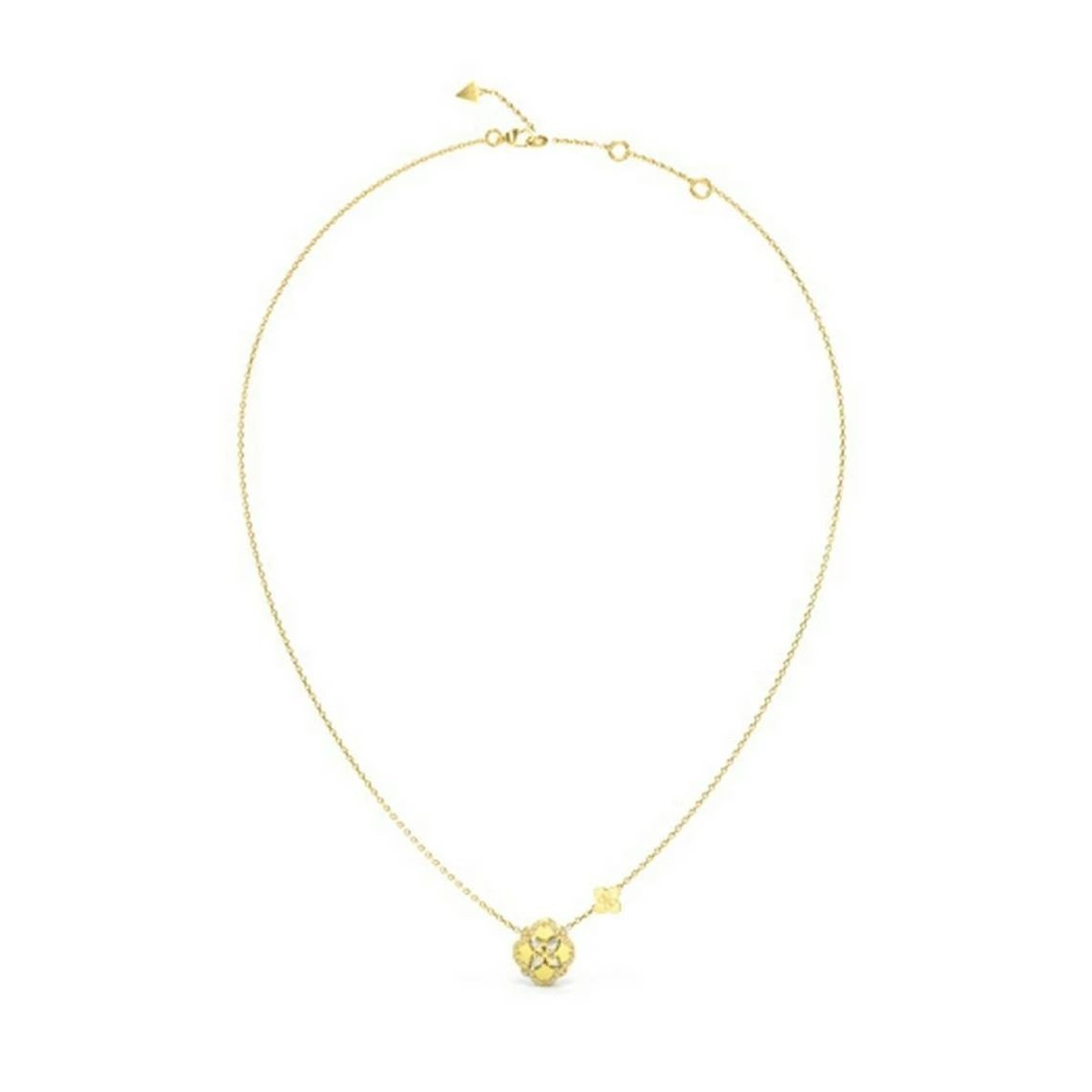 Collier Guess collection Wild Flower Fleur Acier Doré