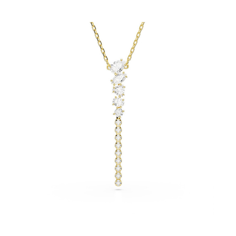 Collier Swarovski collection Mesmera plaqué or