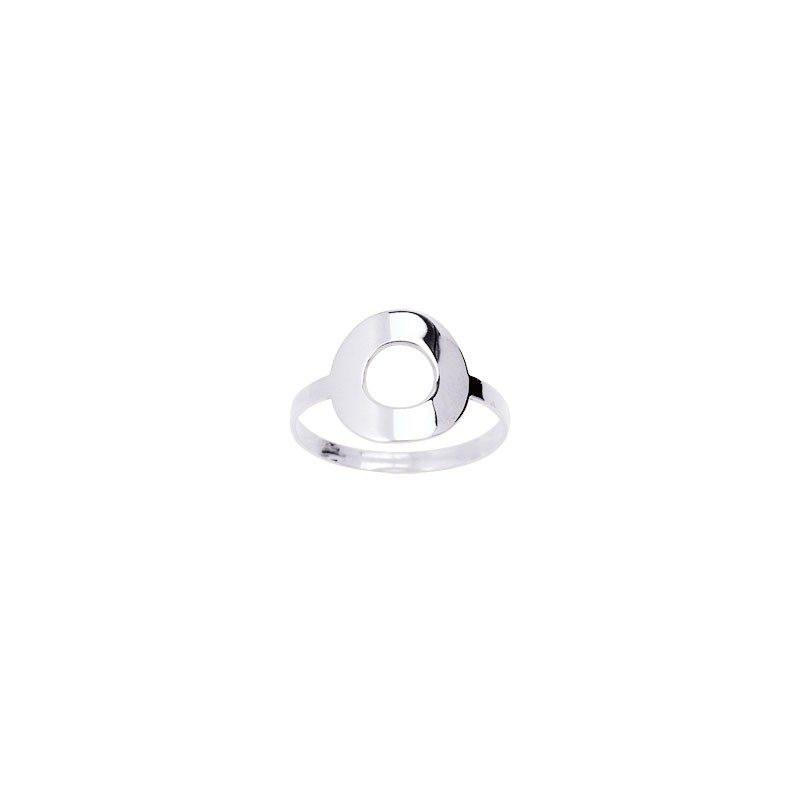 Carador - Bague Or Blanc Cercle 9K11286GR