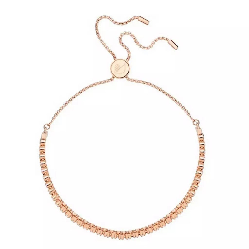 Bracelet Swarovski Subtel doré rose