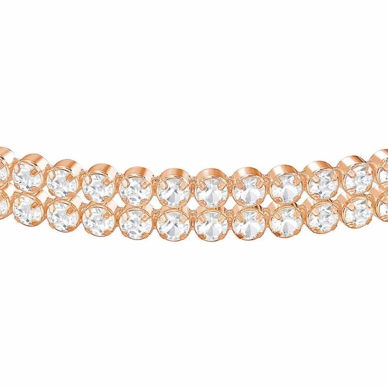 Bracelet Swarovski Subtel doré rose