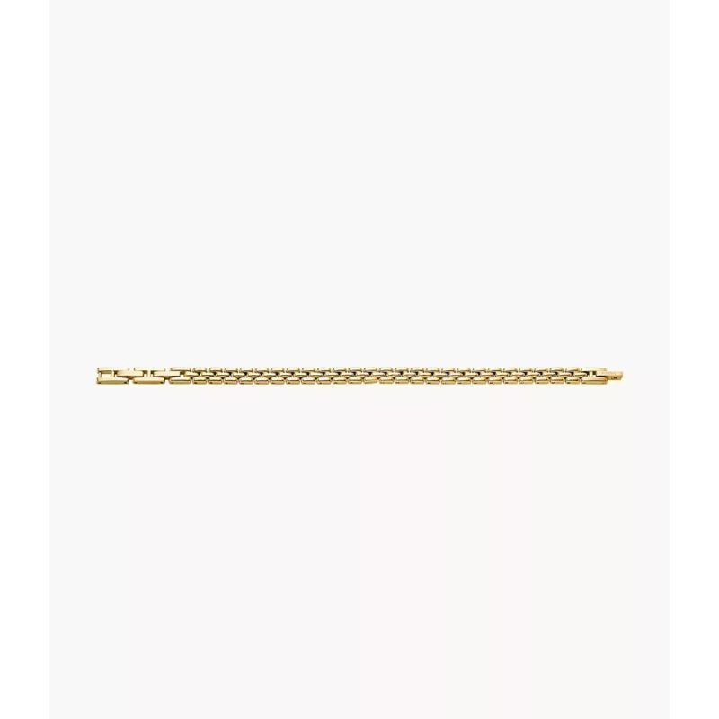 Bracelet chaîne FOSSIL Arden acier doré, packshot sur fond neutre