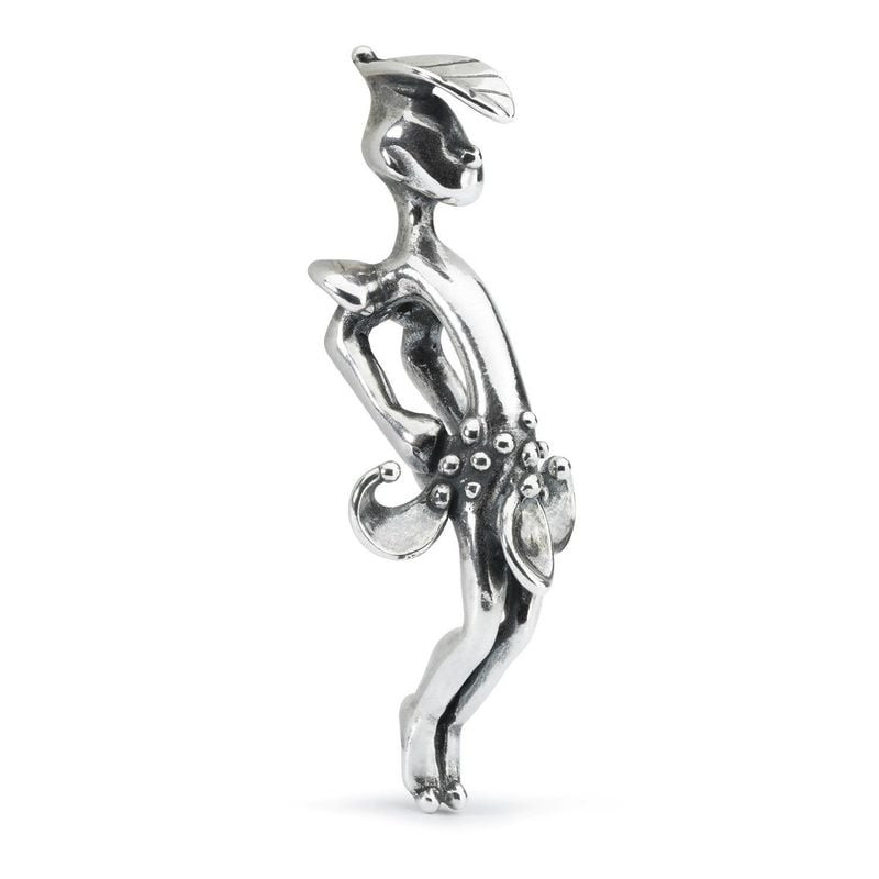 Packshot du Pendentif Trollbeads Fée dansante Argenté, bijou en argent sterling 925 de la marque Tro