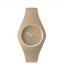 Montre ICE-WATCH ICE.GL.CAR.S.S. bracelet silicone marron clair