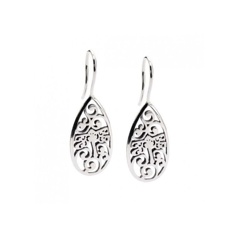 Boucles d'oreilles pendantes TROLLBEADS Merveille de libellule en argent sterling 925, motif libellu