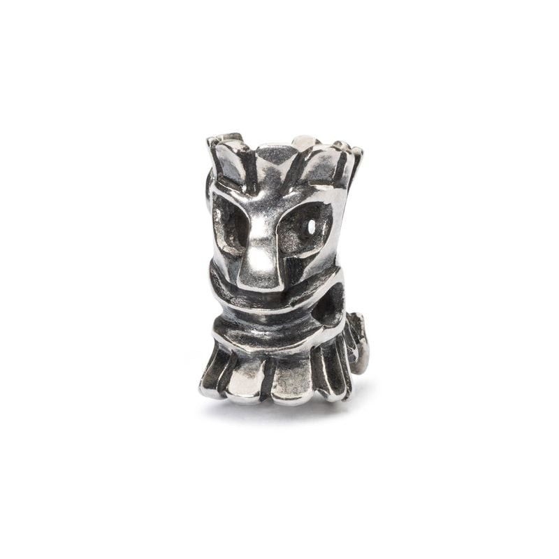 Perle Trollbeads Ratatoskr Écureuil Argenté, charm en argent sterling 925 de la mythologie nordique