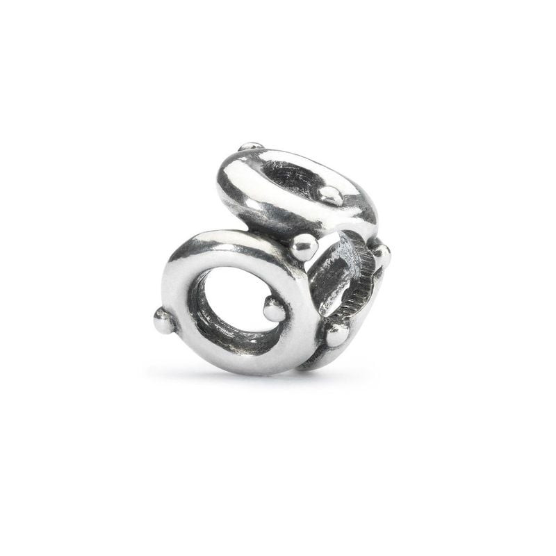 Perle TROLLBEADS Cercle social en argent sterling, créée par Søren Nielsen.